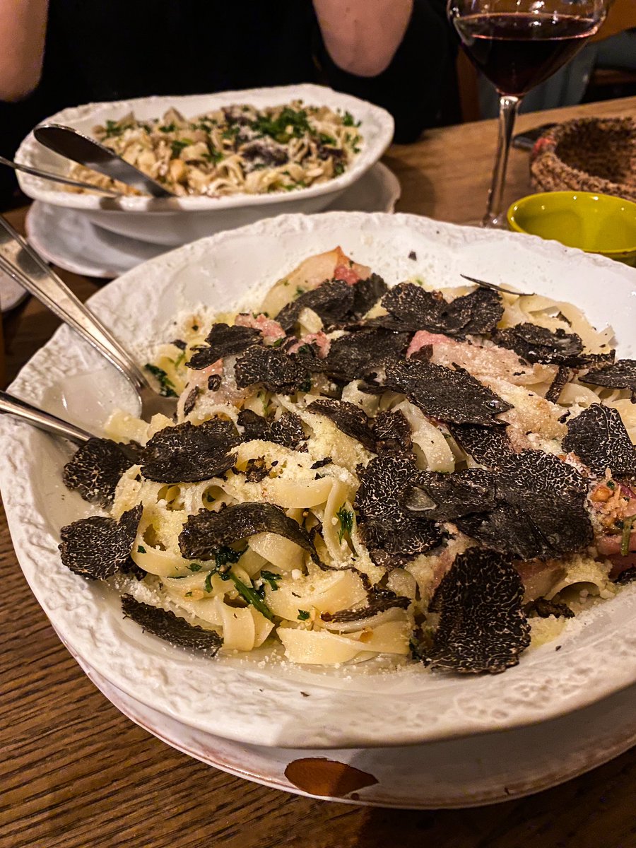 Truffe noire du Périgord Melanosporum, VOILÀ ce que j’appelle un plat de pâtes à la truffe !!!