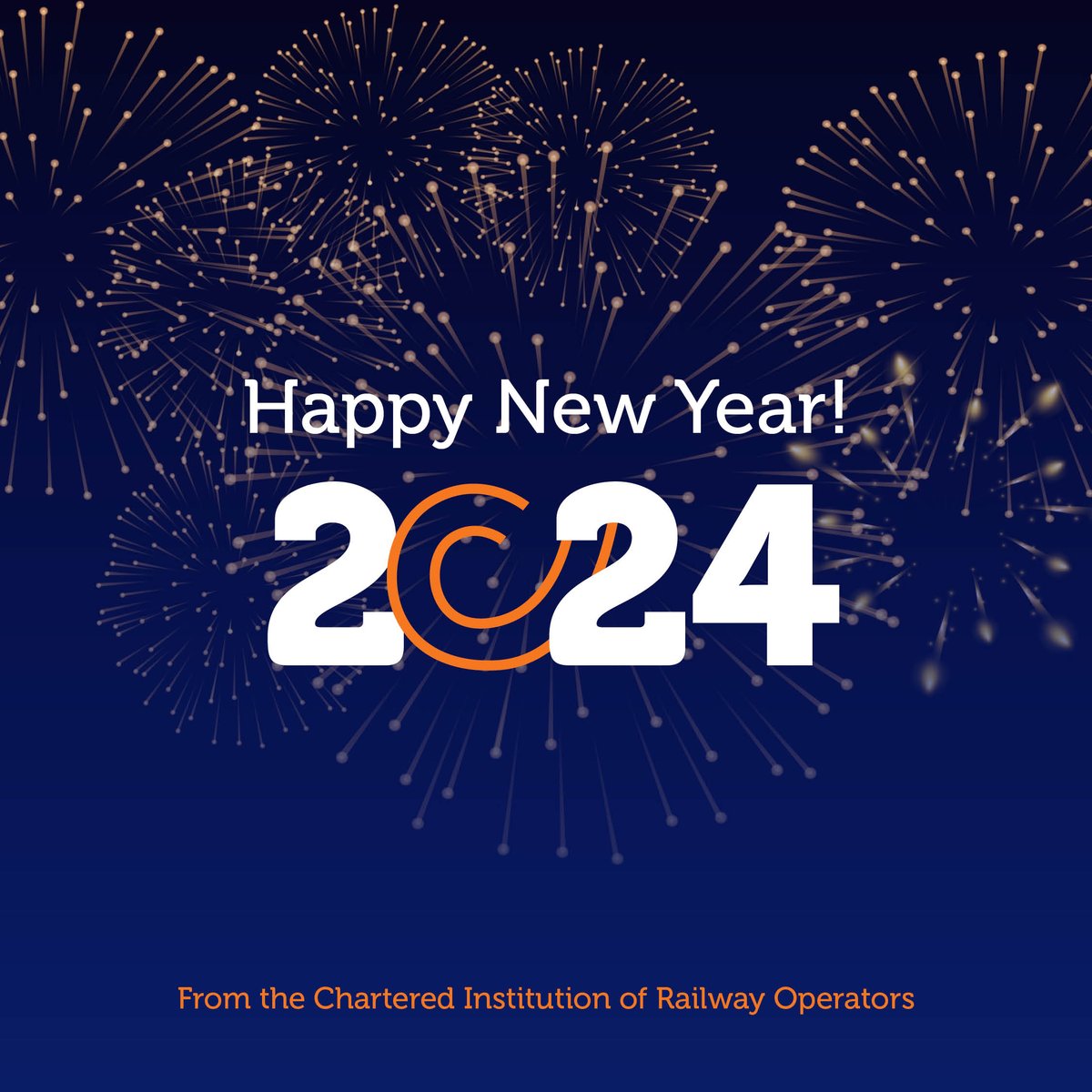 2023 has been an excellent year for the Chartered Institution of Railway Operators. Do you have a professional goal for 2024? We’d love to hear your aspirations, let us know… #HappyNewYear2024
