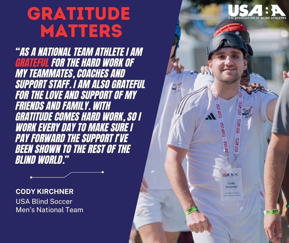 Help us kickstart dreams!⚽️Support the USA Blind Soccer Men's National Team on their journey to greatness as they embark on the road to the @LA28 @Paralympics. Your donation empowers these athletes to thrive and creates a future of growth for blind soccer! USABA.org/donate