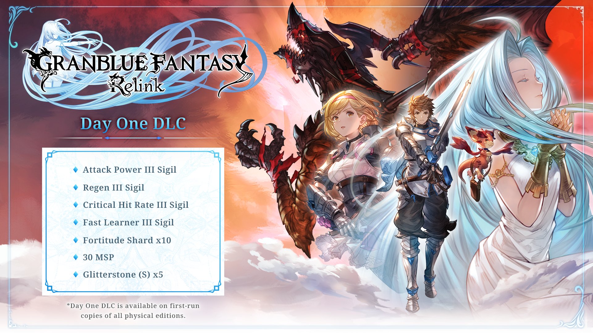 XSEED Games on X: &ldquo;#GranblueFantasy Relink is just two months away 