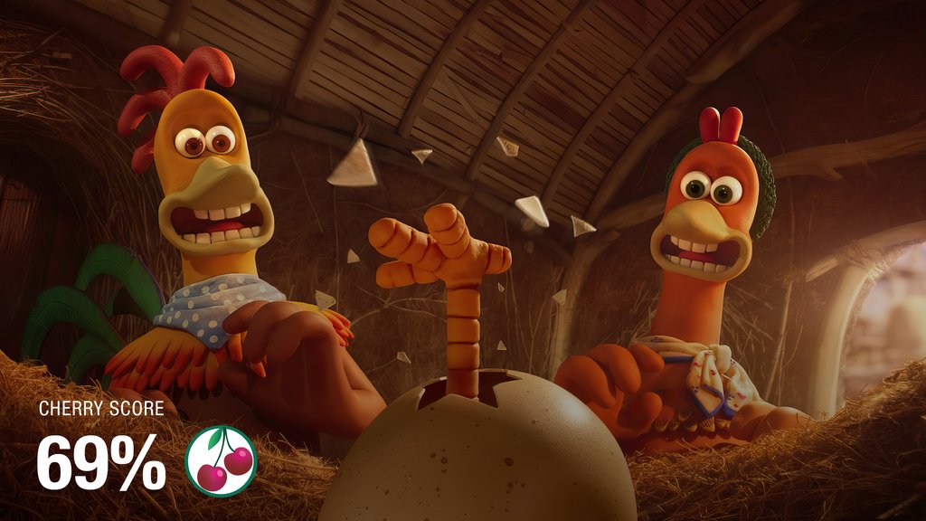 Chicken Run: Dawn of the Nugget (69% #CherryScore) is 'nostalgic but never old, new but never detached from its roots, the film is one of the best animated features of the year.' - @ohmymithrandir, @butwhythopc 🔗: thecherrypicks.com/films/chicken-…