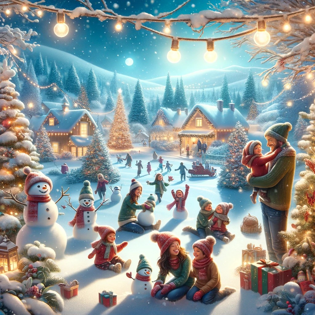 'Let the magic of the holiday season light up your heart with love, laughter, and unforgettable memories' ❄️✨️

#SeasonOfJoy #ChristmasArt