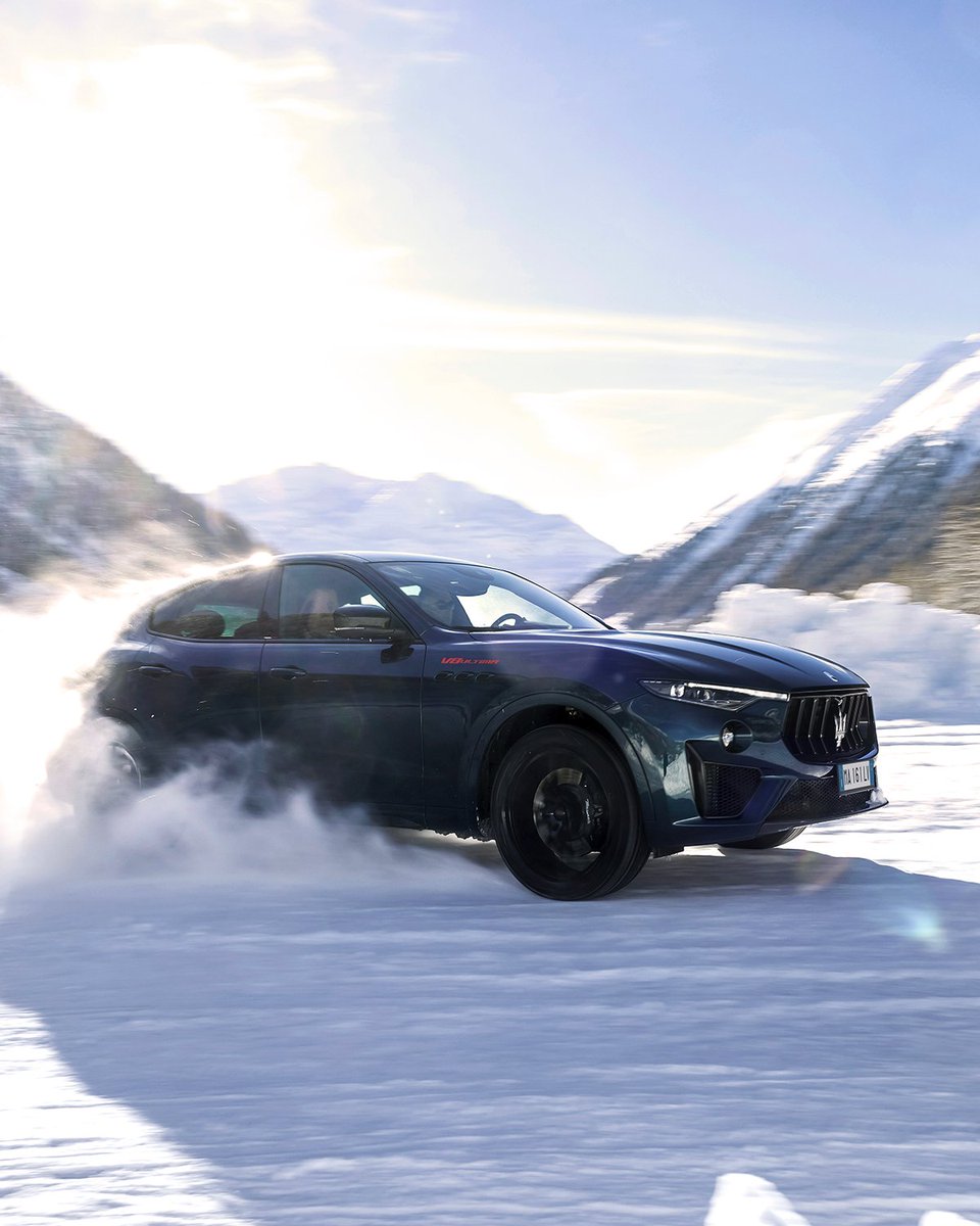 Playing in the snow has never been this much fun. The Levante V8 Ultima.
Phenomenally dynamic for one-of-a-kind thrills.
#MaseratiLevante #Maserati