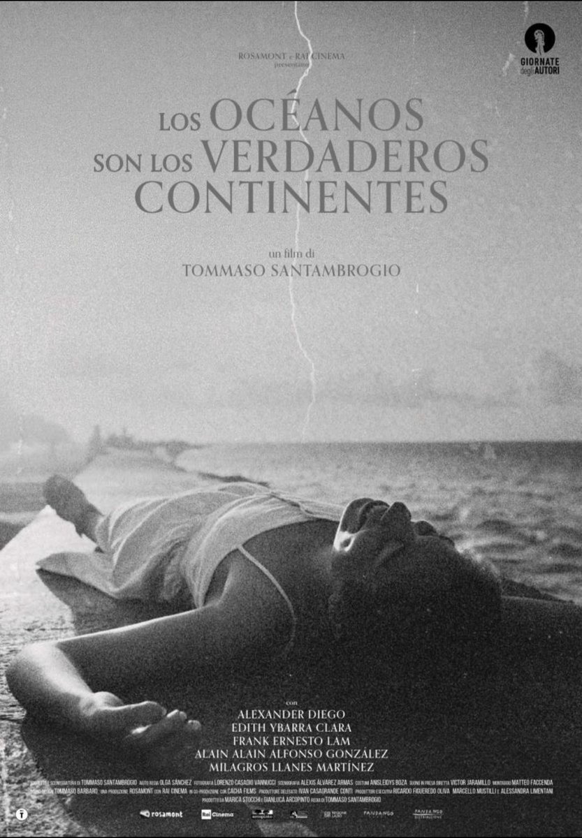 Hoy a las 19:30h prosigue la #MostraCinemaItalià en los @cinesverdibcn con la proyección del drama #LosOcéanosSonLosVerdaderosContinentes del director #TommasoSantambrogio sobre tres historias de vida en la #Cuba contemporánea.