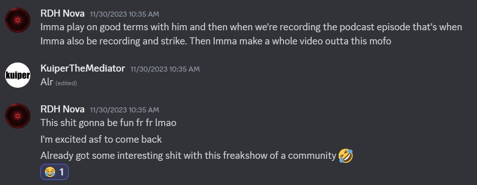 YalfNomis's tweet photo. @TeamYouTube I have proof that the whole striking me was legitimately planned just to troll me https://t.co/5yejZxrqLF