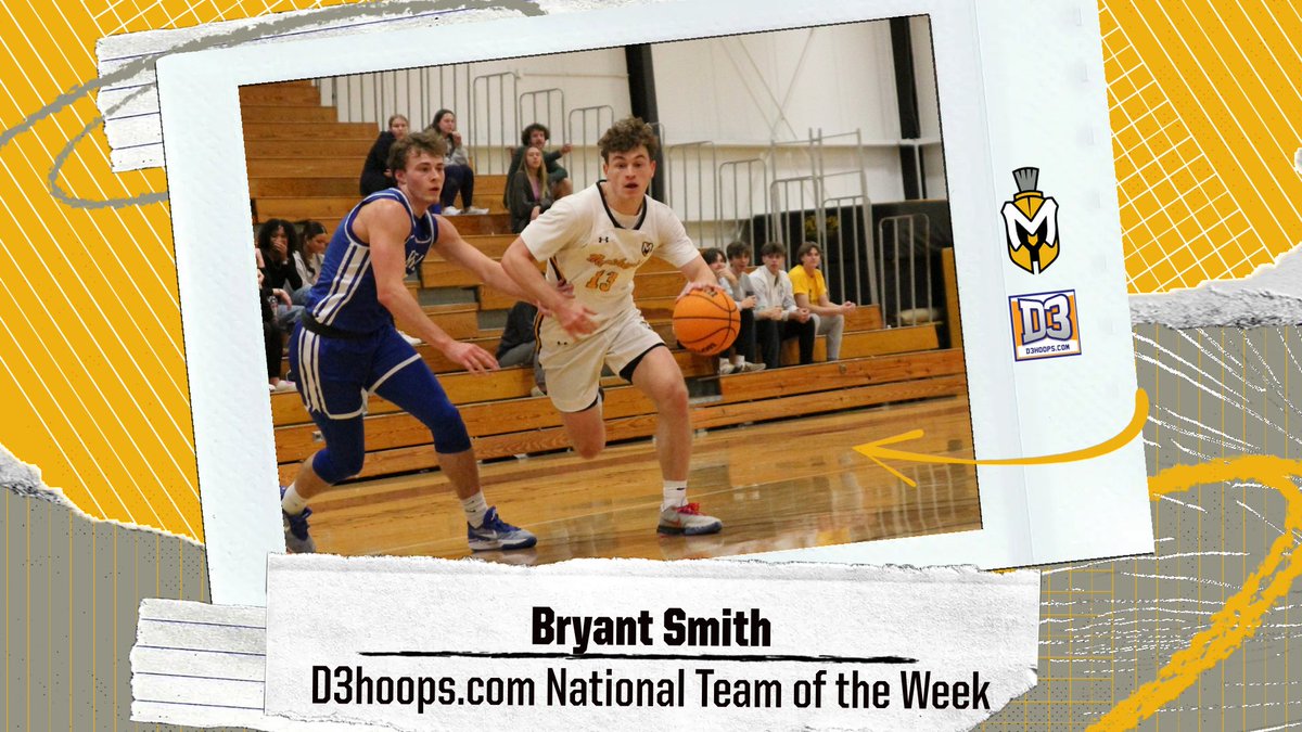 Manchester University Athletics (@muspartans) on Twitter photo MBB: Manchester men's basketball junior guard Bryant Smith has been selected to <a href="/d3hoops/">D3hoops/Patrick Coleman</a> National Team of the Week!
Read: bit.ly/4aq3fcu
#MUSpartans | #SpartanPride MBB: Manchester men's basketball junior guard Bryant Smith has been selected to <a href="/d3hoops/">D3hoops/Patrick Coleman</a> National Team of the Week!
Read: bit.ly/4aq3fcu
#MUSpartans | #SpartanPride