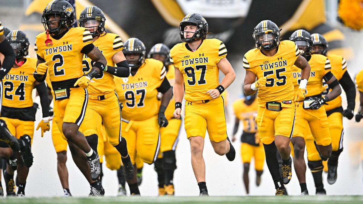 I am blessed to receive an offer from Towson University! 🙏