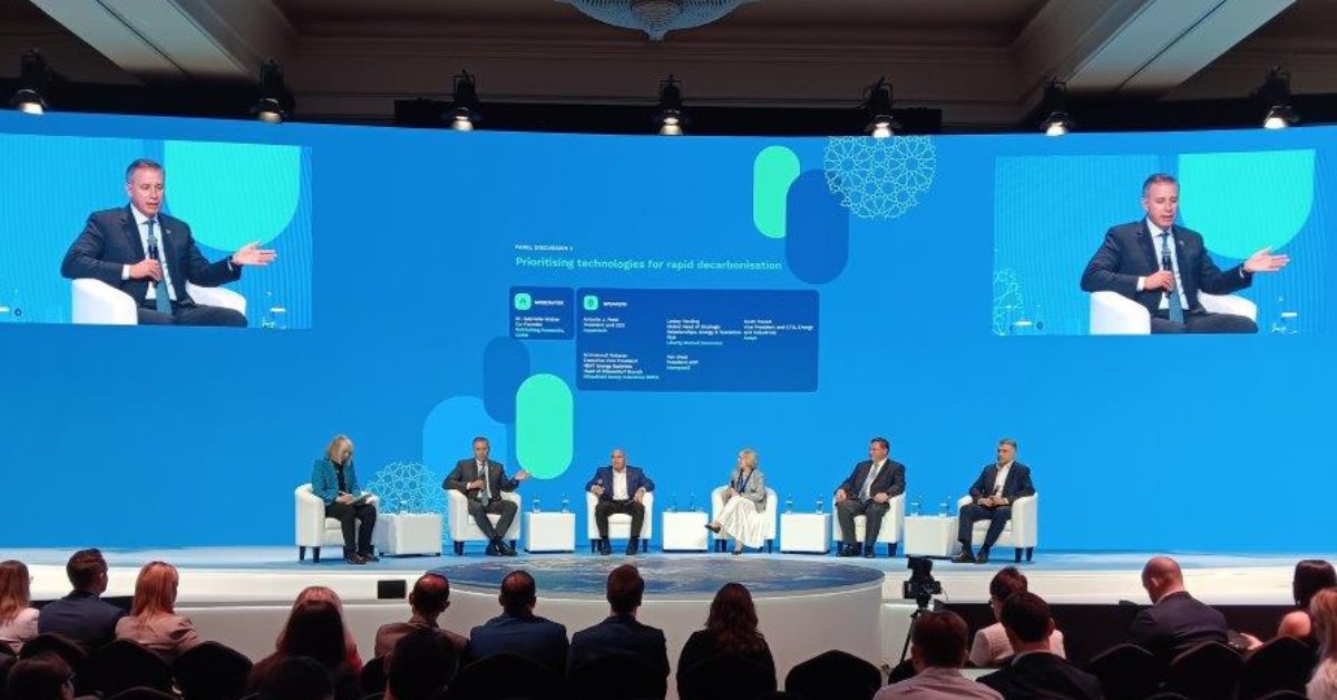 AspenTech CEO Antonio Pietri provides insights into the pivotal role #digitaltechnologies play as the world aims to triple its reliance on #renewables &amp; double #energy efficiencies. bit.ly/48pLrfW

<a href="/COP28_UAE/">COP28 UAE</a> #COP28 #TogetherForOurPlanet