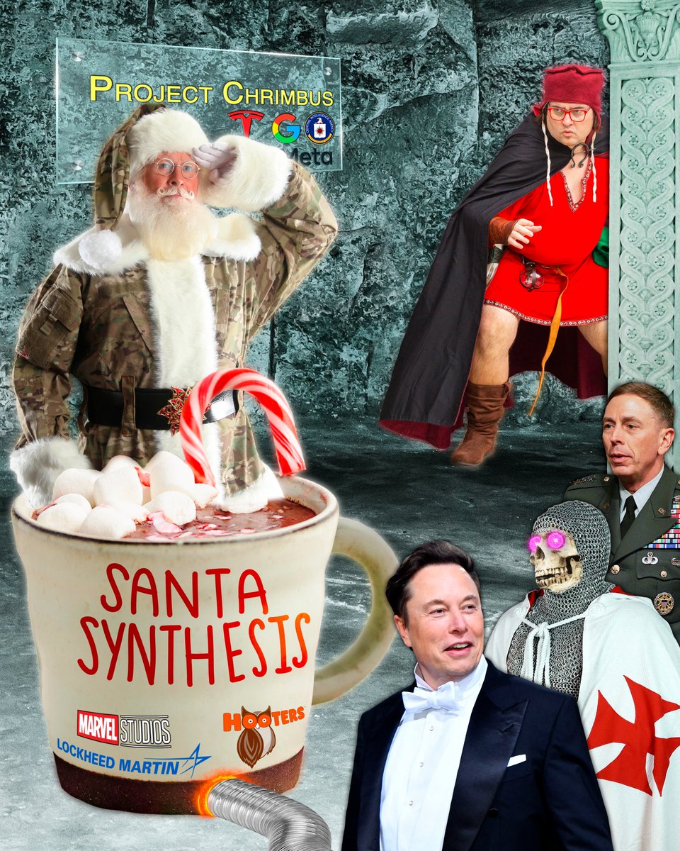 WizWorldLive's tweet image. &apos;Neath the Nether Pole rises SERGEANT SANTA. Spawned in the Dark Santaverse, by Project Chrimbus! Some horrid cousin of the vile #ProjectNimbus —be this the goal of the #CrisisOnInfiniteChristmas? Kidnapping Kringles, to be replaced by foul Santa Pawns? I must dig deeper 🧙‍♂️
#art