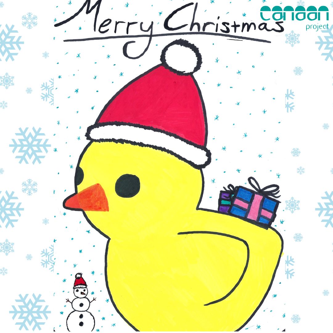 Merry Christmas from all of us at Canaan! Big shout out to our amazing young women who designed our Christmas cards this year! #DuckyChristmas