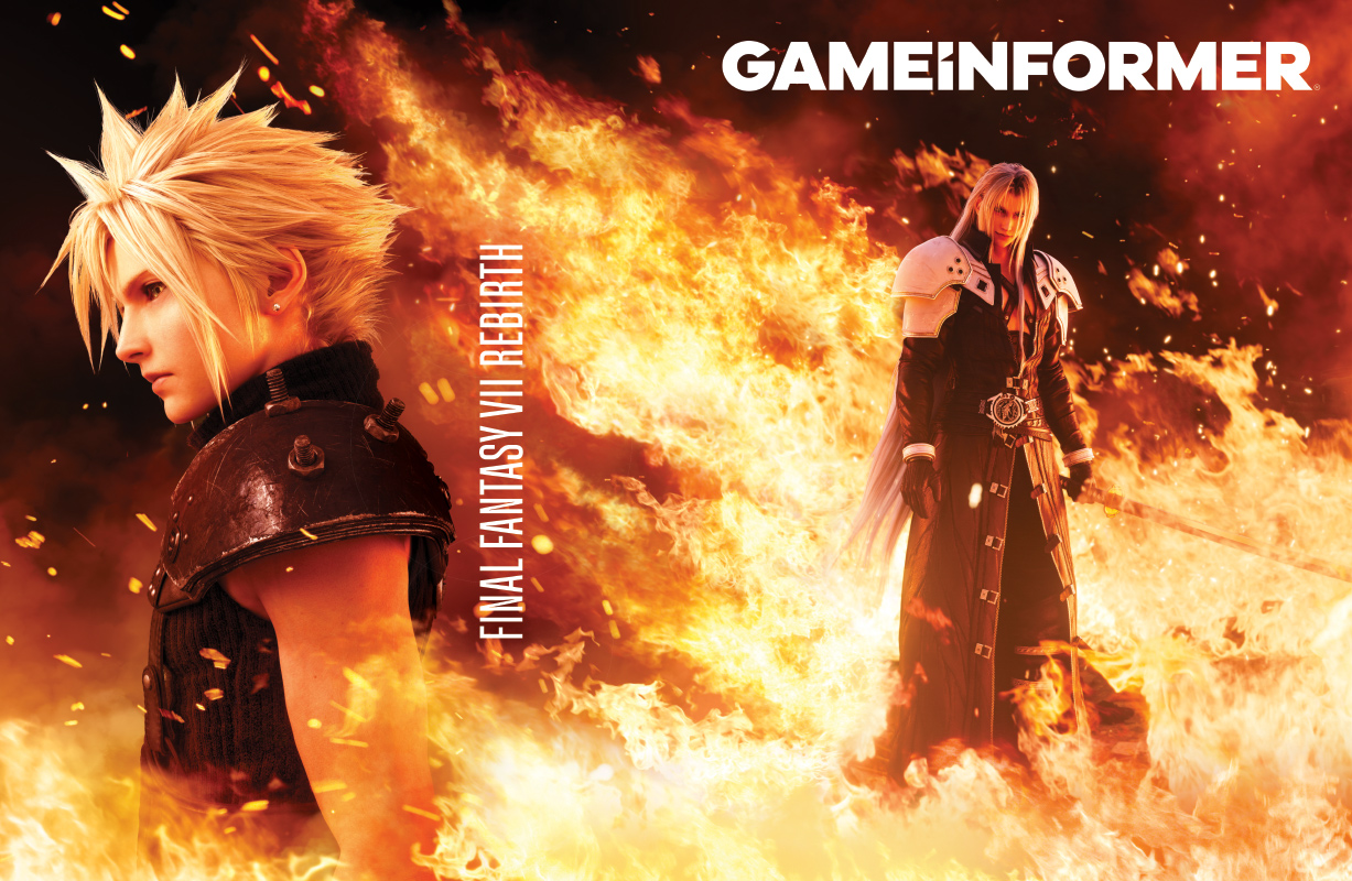 FINAL FANTASY VII on X: 🔥 Cloud Strife and Sephiroth feature on the  latest @GameInformer cover. #FF7R  / X