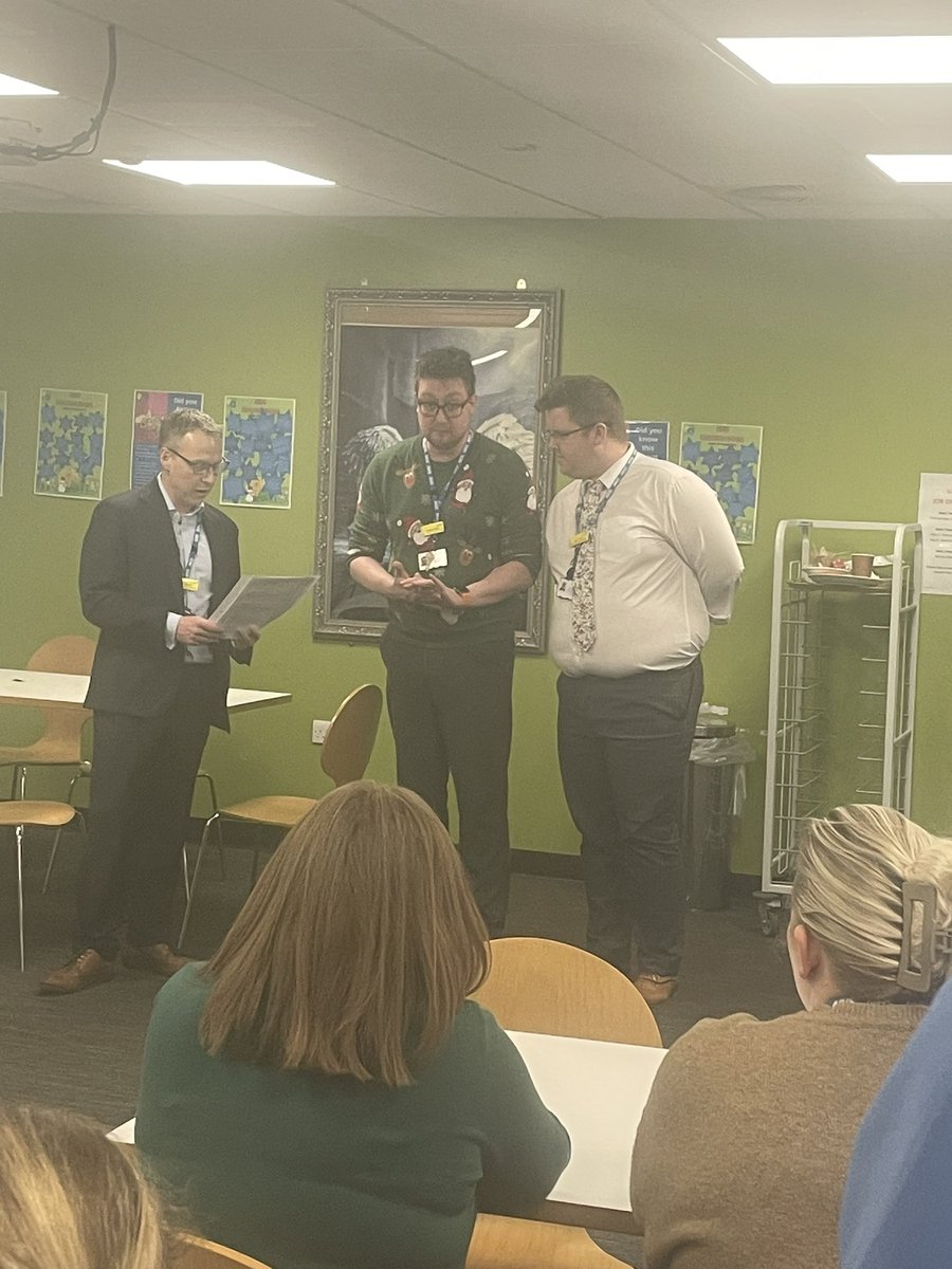Today was Oscar day! Lots of nominations and some very deserved winners. Well done to each and every member of CBU3 you all deserve an Oscar! <a href="/barnshospital/">Barnsley Hospital</a>
