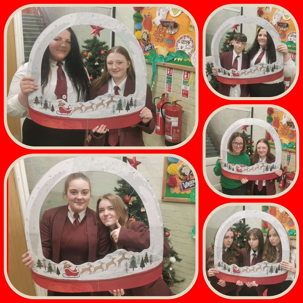 Some festive fun pictures today 🎅🎄☃️ <a href="/HeoldduEnglish/">Mrs Wilkinson 💙💛</a> <a href="/APHeolddu/">Miss Price</a>