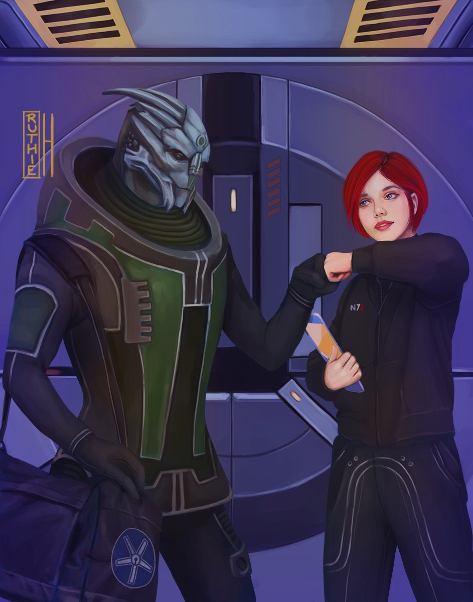 💫 Garret and Shepard~
for <a href="/ThatOneTurian/">Spectre Garret Lorik</a> and <a href="/N7JaneShepard/">Jane Shepard</a>
