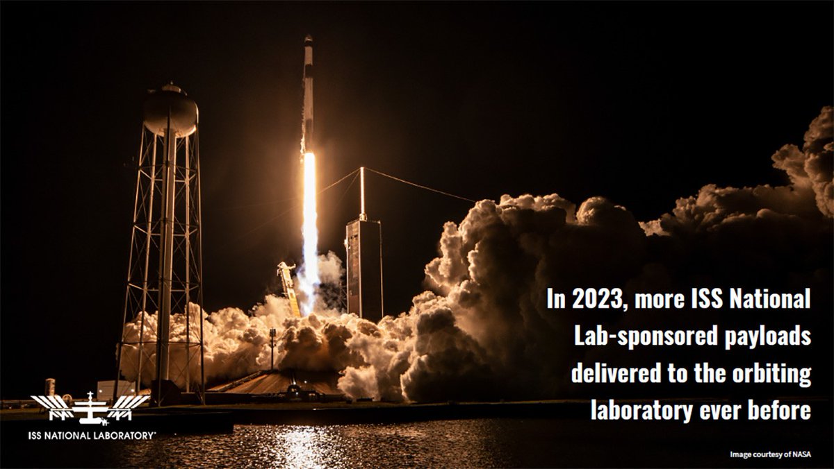 As #2023 comes to a close, the ISS National Lab wraps up a banner year supporting R&D in low Earth orbit. #YearInReview Here are some of the many exciting activities and successes from this past year: ow.ly/1eOR50QkgkY