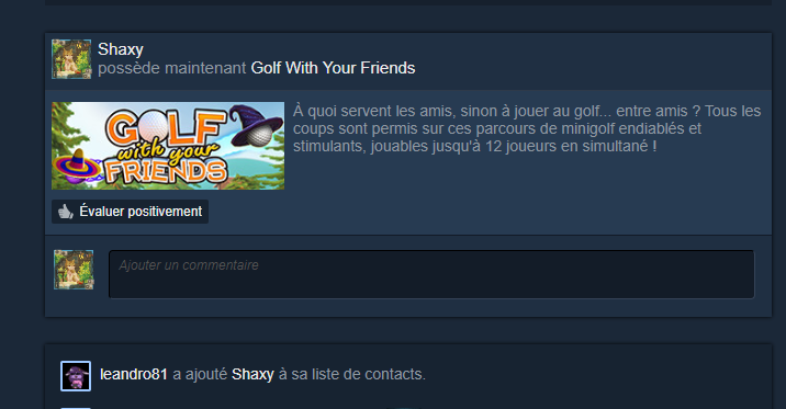 Okay! Le deuxième cadeau était...

GOLF WITH YOUR FRIENDS!

Ce giveaway a été gagné par @ShaxyKun ! GG!
#vtuberfr