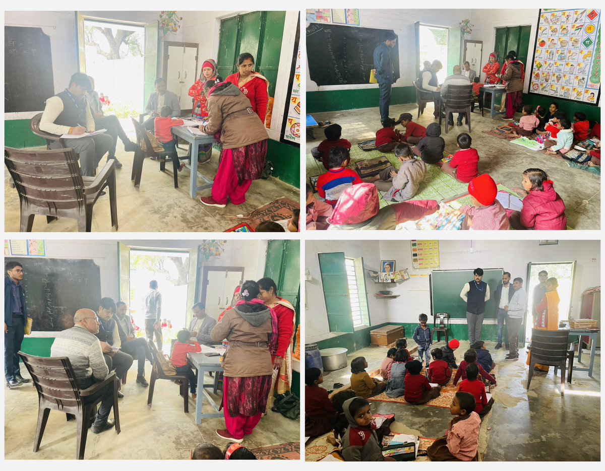 आज NCPCR टीम द्वारा फतेहपुर (उ.प्र.) जिला प्रशासन के सहयोग से जिले के आकांक्षी ब्लॉक हथगाम में स्थित आंगनवाड़ी केंद्रों, विद्यालयों एवं सामुदायिक स्वास्थ्य केंद्र का निरीक्षण किया एवं जिला प्रशासन के सम्बंधित अधिकारियों के साथ कल होने वाली बेंच को लेकर बैठक आयोजित की गई।
<a href="/PIBWCD/">PIB WCD</a>