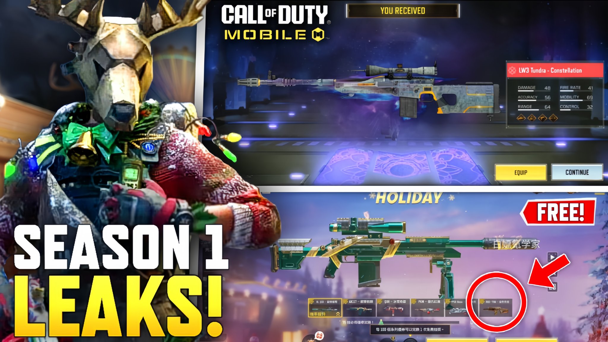 NEW* CALL OF DUTY MOBILE - how to download TEST SERVER + FREE CP and  LEGENDARY GUNS! SEASON 4 2022 