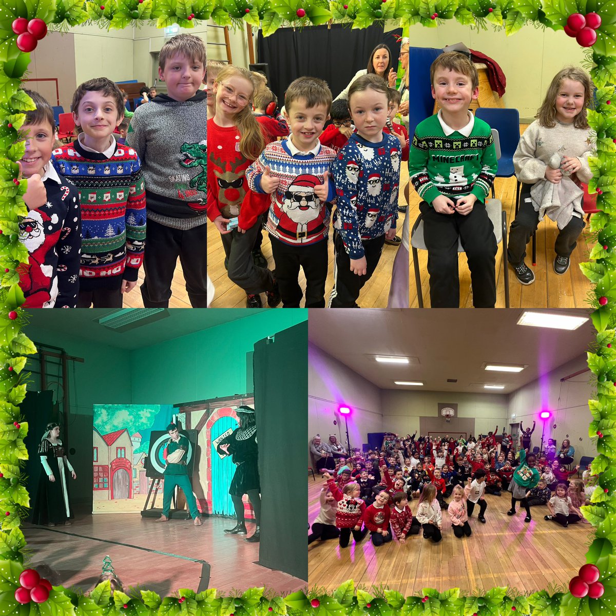 We had a great afternoon watching a panto performance of Robin Hood and wearing our Christmas Jumpers. Thank you Stork for the kind jumper donation to ensure everyone had one to wear! #belongingbelievingachieving