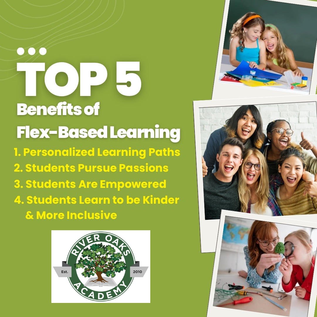 If you’re seeking to make a change going forward into 2024, consider Flex-Based Learning at River Oaks Academy. 

Learn more about Flex-Based Learning: 
sandiegouniontribune.com/opinion/commen…

#aplusassociation #flexbasedproud #personalizedlearningproud #top5list