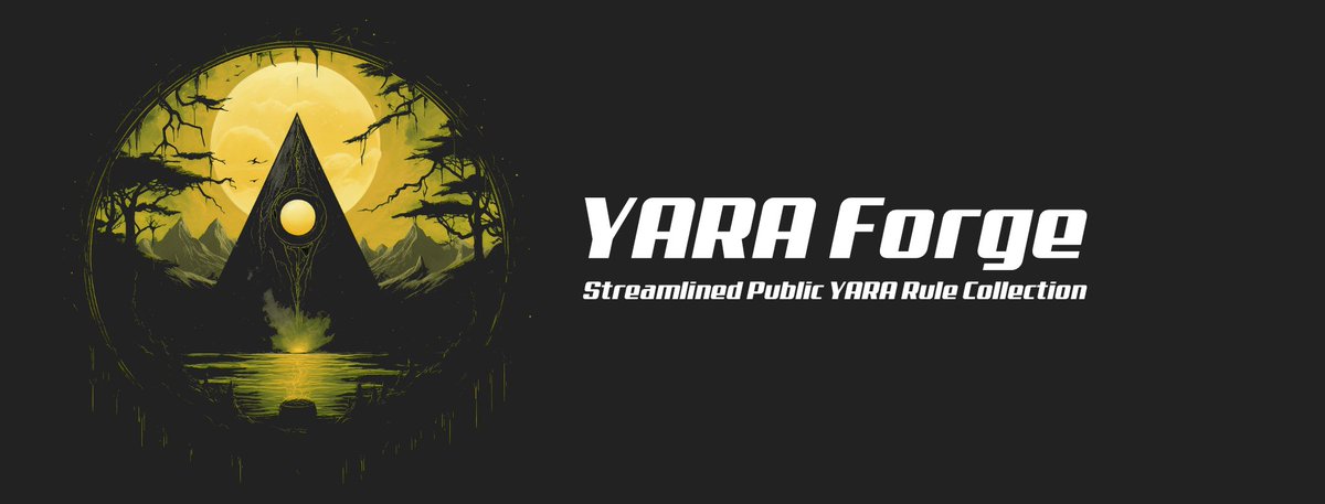 Introducing YARA-Forge ⚡️ - Streamlined Public YARA Rule Collection Excited to share my latest project with the community just in time for Christmas! After weeks of hard work, it's finally ready 🎄🎁 Blog Post cyb3rops.medium.com/introducing-ya… Project Page yarahq.github.io