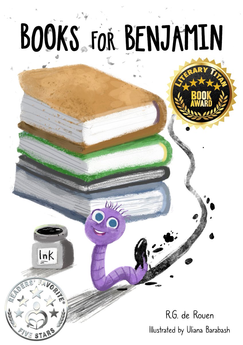 Embark on a whimsical journey with Benjamin, the book-loving worm, as he hilariously quests for 'real' books in this delightful tale —plus, it's FREE on #Smashwords smashwords.com/books/view/139… until 1/1/24 #ReadingAdventure #LibraryJoy  #PictureBookMagic #FamilyReads #BookishFun