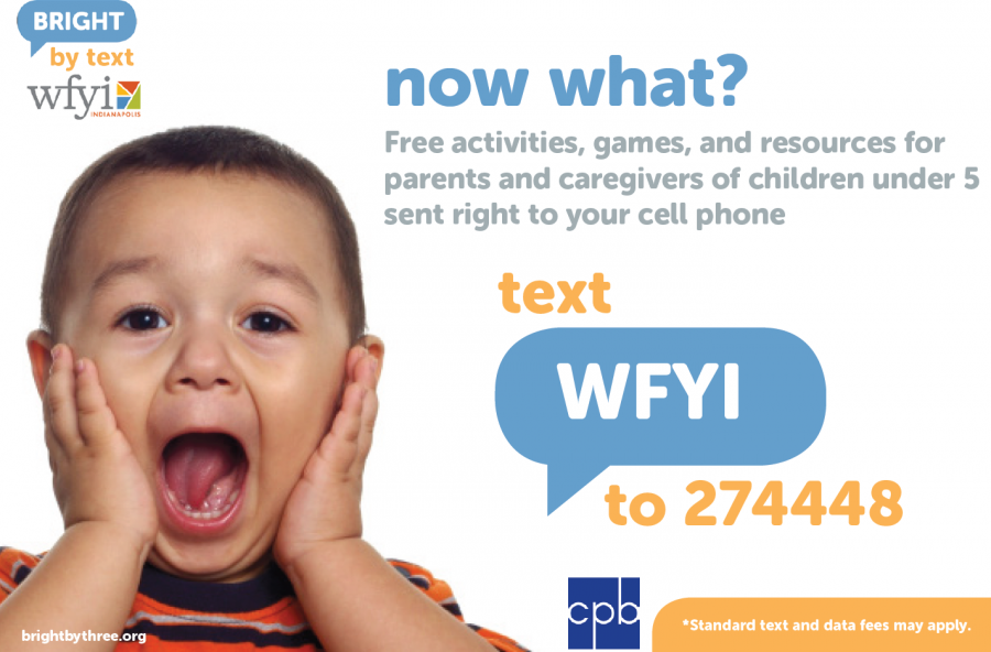 ChildCareAnswer's tweet image. @BrightbyText through @WFYI allows those who care for children ages #ZeroToFive to receive direct text messages with #DevelopmentallyAppropriate information, activities, and more from trusted national and local resources. wfyi.org/bright