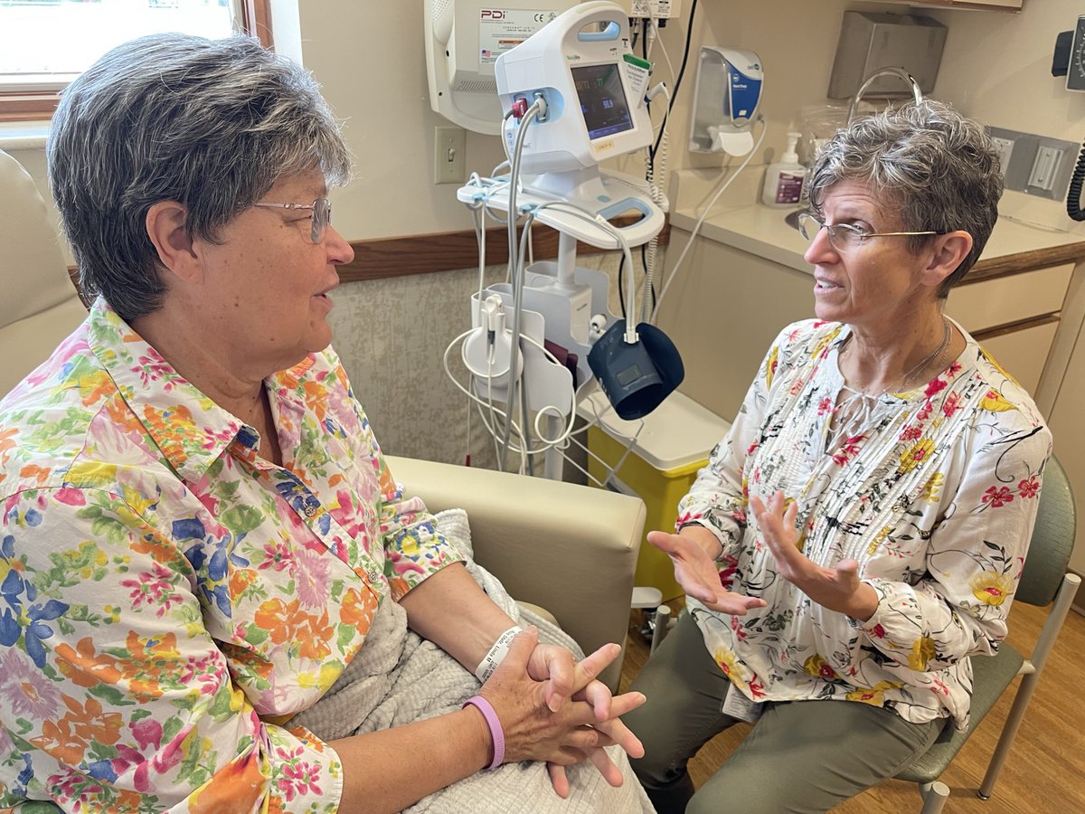 'This has never been a job to me; it has been my life’s work.”
Read how SSM Health Cancer Care guest services representative Ellie Baldus says our Mission helps her to fulfill her purpose supporting patients during difficult times: bit.ly/41jTTuR #MyPurposeOurMission