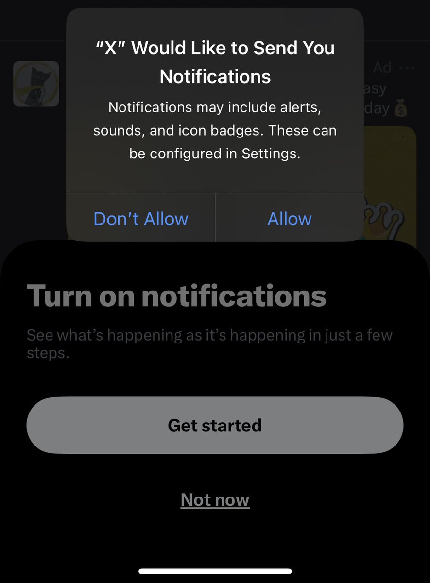 I fail to understand why every other app (incl. X) forces you to “turn on notifications” and allow them to track my activities across apps. I mean mind your own f*cking business dude! #makesmewonder
