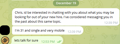 CryptoBitcoinChris (@cryptobtc_chris) on Twitter photo Hiring a superstar! Top Tier Talent Only
Resume's should be sent to: cryptorevolutionchannel@gmail.com
I know how to grow the CryptoRevolution brand and completely change the game. I've got a mentor worth close to $100m and we've got a plan to create a legacy with the team I Hiring a superstar! Top Tier Talent Only
Resume's should be sent to: cryptorevolutionchannel@gmail.com
I know how to grow the CryptoRevolution brand and completely change the game. I've got a mentor worth close to $100m and we've got a plan to create a legacy with the team I