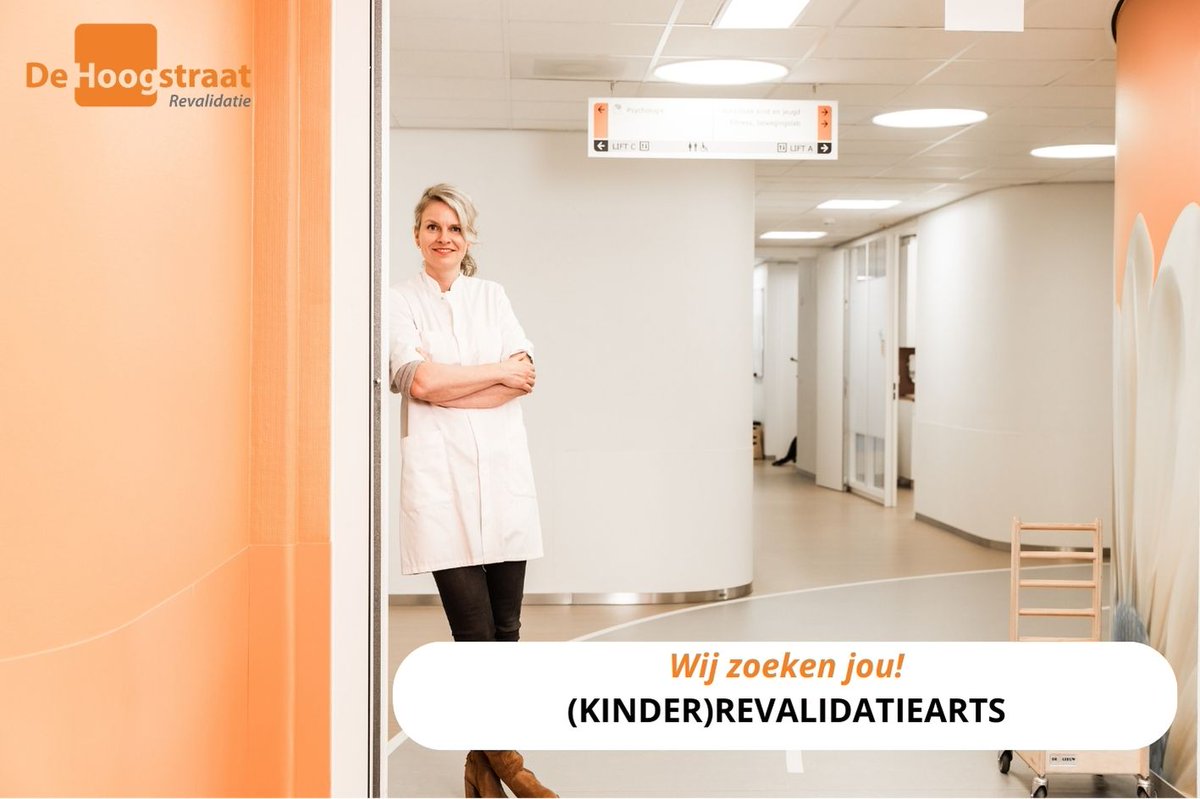 Wij zoeken jou als waarnemend (KINDER)REVALIDATIEARTS! Kom werken met gedreven professionals aan hoog complexe medische specialistische zorg voor onze revalidanten bij cluster Kind &amp; Jeugd! bit.ly/41viVan