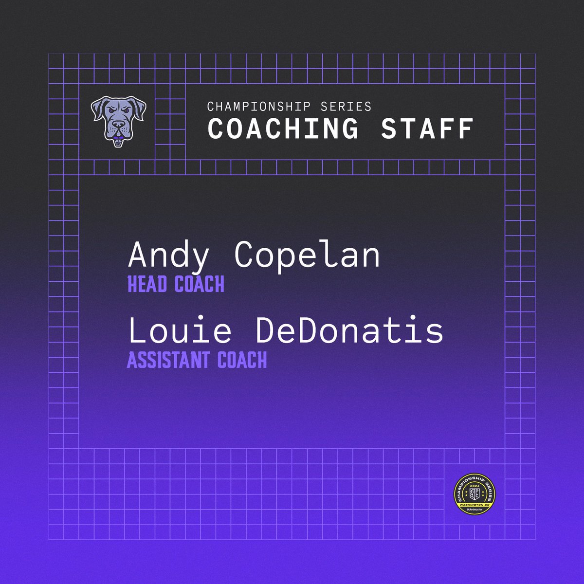 PLLWaterdogs's tweet photo. leading the pack 🫡

our 2024 championship series coaching staff! https://t.co/toil3Sz6at