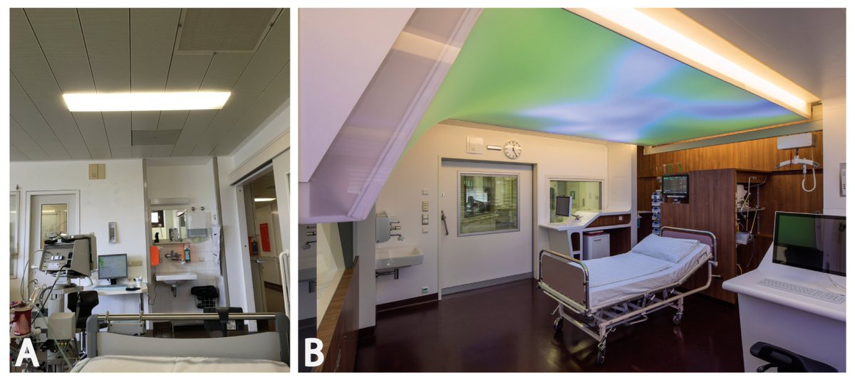 Modifications in #ICU room design may reduce #delirium, where dedicated light therapy potentially contributed to differences in outcome. We are thrilled to share that the first research paper with data from the VITALITY study has been published in @CritCareMed. We made the paper…