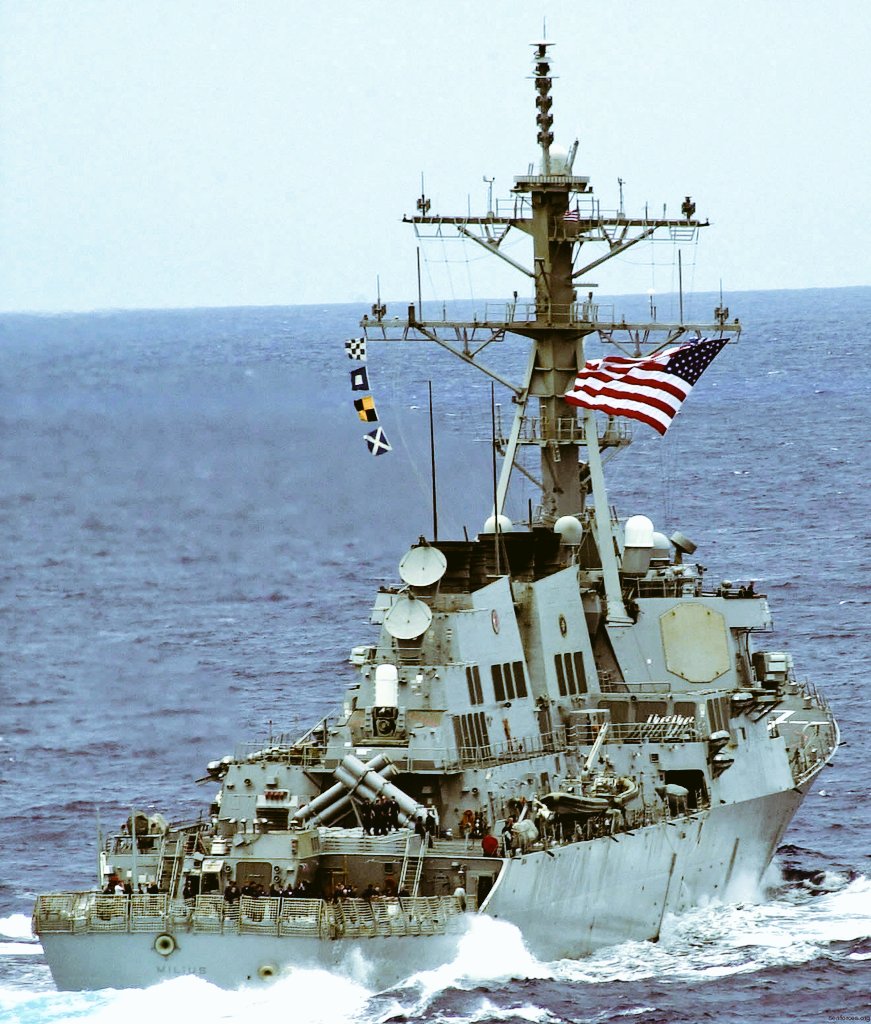 Destroyers

#USSMilius DDG69
Arleigh Burke Class Flight I

📷 #PacificOcean May 2003

@USNavy 🇺🇸