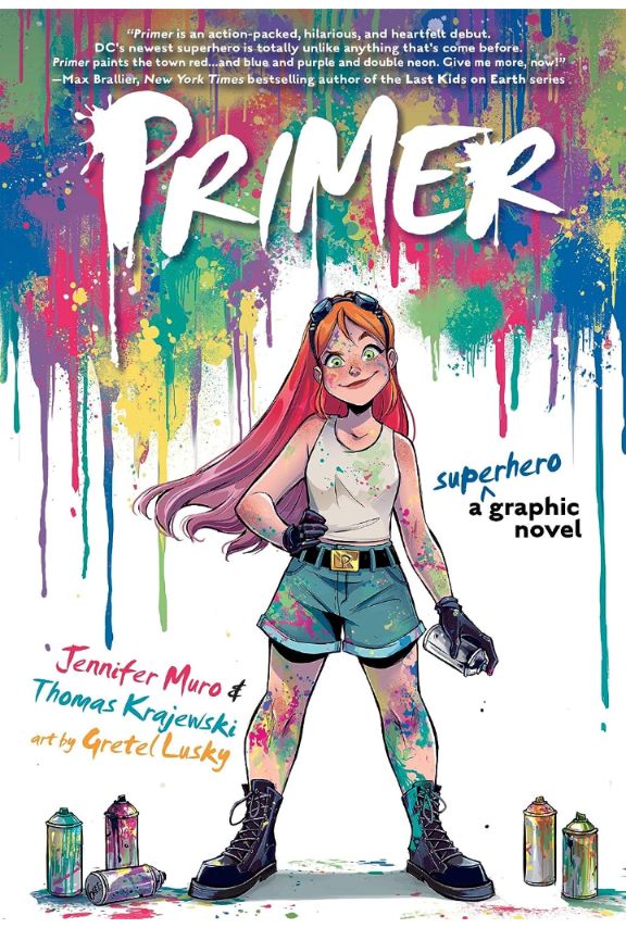 Comic book Tuesday. Read Primer by @jennifermuro @tomkrajewski @Gretlusky from @DCOfficial A refreshing breath of fresh air in superhero storytelling. Super powers from military experiments, paint, lots of fun. Well worth reading
#comics #Primer #DCcomics #femaleheroes