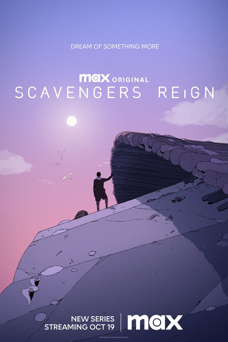 This animated show Scavenger's Reign on Max is probably the best Sci Fi show I've seen in ages ? Easily top 5 all time sci-fi series. I feel like nobody is talking about it but holy shit it whips so much ass