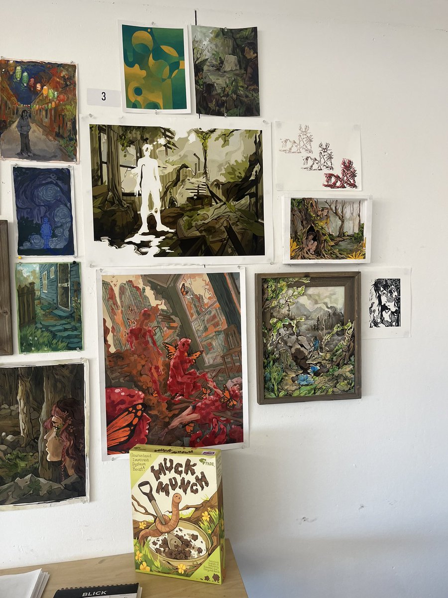 Semester is officially finished! I made some much art holy shit (this is not even all of it)