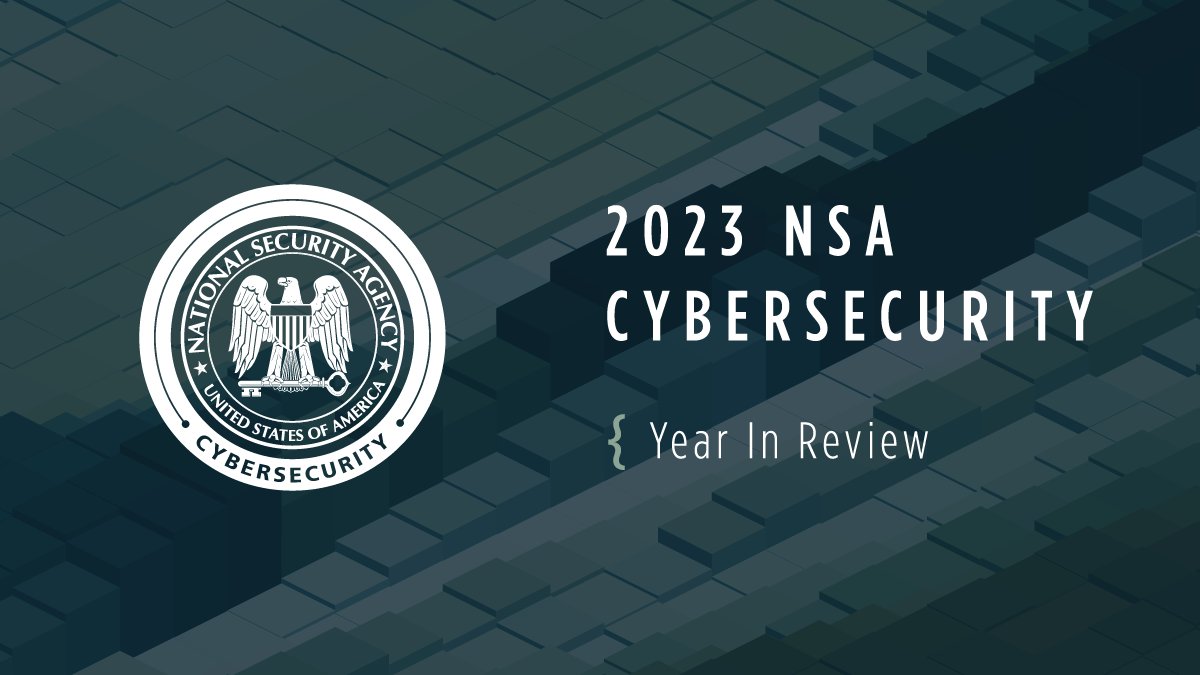 Our 2023 Year in Review is out now – read it to learn about our work on AI, strategic competition, and more, all possible because of our strong partnerships: nsa.gov/Press-Room/Pre…