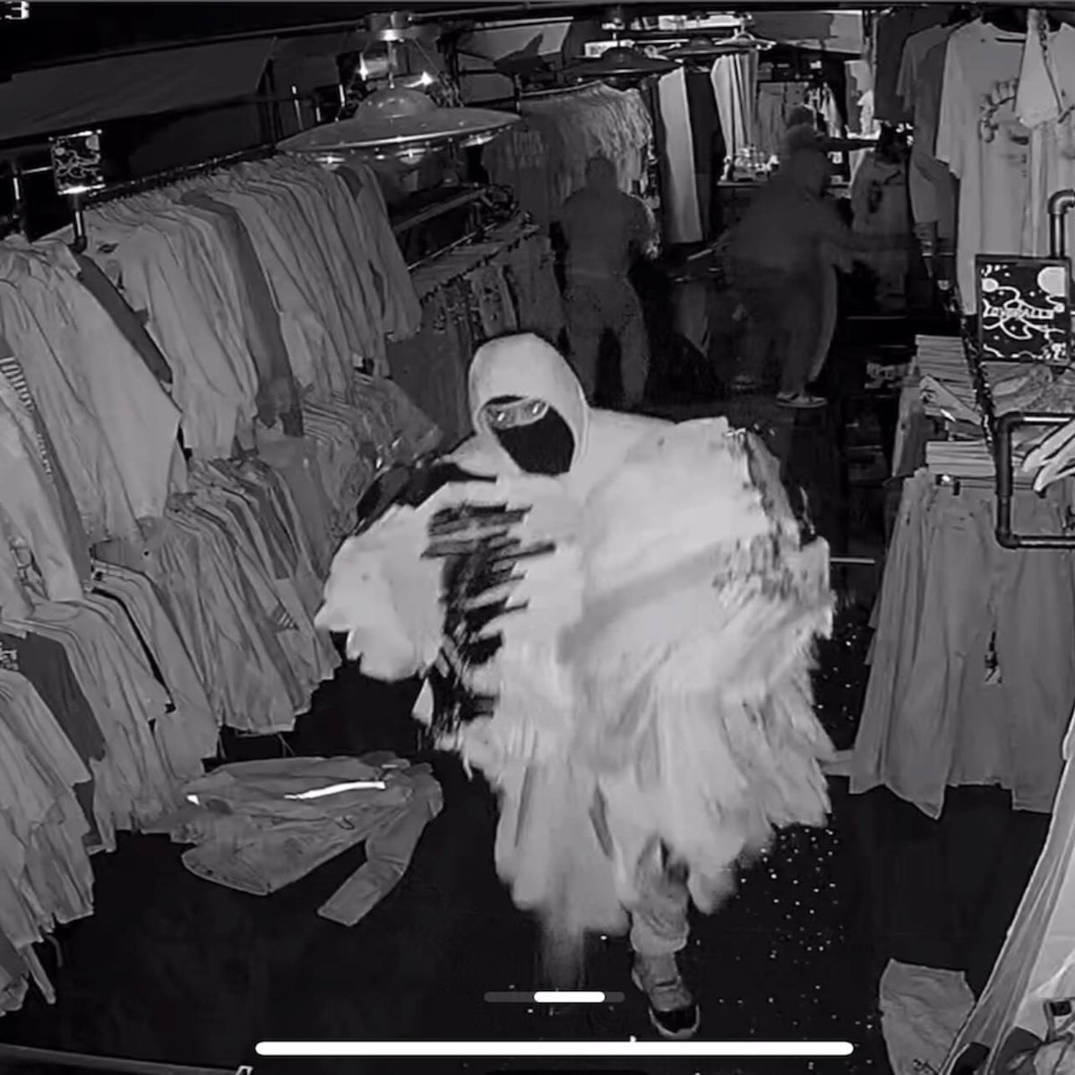 DeviantCam's tweet photo. My store @Area52htx in Houston got broken into last night. We’ve tried our hardest to do nothing but support this city and show out. It sucks to see people wanna hate like this. Please RT &amp; help us find these people and bring them to justice https://t.co/rTgTTPl9Hc