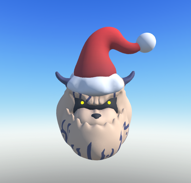Toupie3D's tweet photo. Shukaku sculpt practice.

#Devcember2023 https://t.co/TckkXWP489