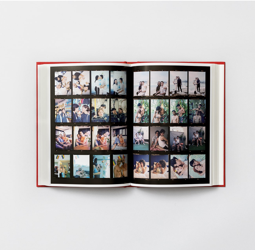 WorldOfWonder's tweet photo. LGBTQ+ LOVE by @Michael_Liani is a visual journey through Israel's #LGBTQ+ communities. Shot very simply with an analogue camera, the red bound tome brims with joy, pride, acceptance & love. 252 pgs, limited edition of 1000.โTS #wowreport @SternthalBooks https://t.co/6y9LtZb3ZK