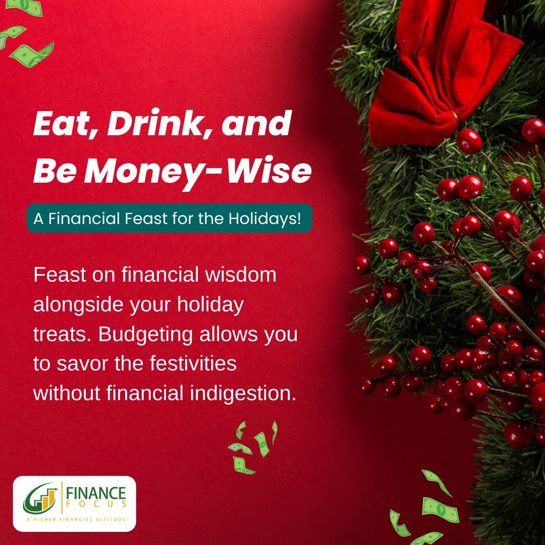 FinanceFocus767's tweet photo. Indulge in a feast of #financialwisdom this #holidayseason! ๐ฝ๏ธ
Savor the joy without financial indigestion by embracing the power of budgeting. Just like you plan your holiday menu, plan your expenses wisely to ensure a season of #financialjoy. ๐
https://t.co/ziYk8kBgqS https://t.co/jOGhb5QP25