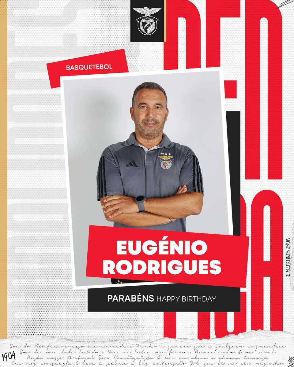 modalidadesslb's tweet photo. 🎉🎂 Feliz aniversário, @EugenioCoach! 

#BasketBenficaFem https://t.co/ofKroySYtP