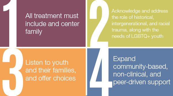 This new practice brief presents principles for child protection agencies to follow when expanding treatment services to address the trauma experiences and symptoms experienced by youth. bit.ly/46BvLVh #ChildWelfare #TraumaInformedCare