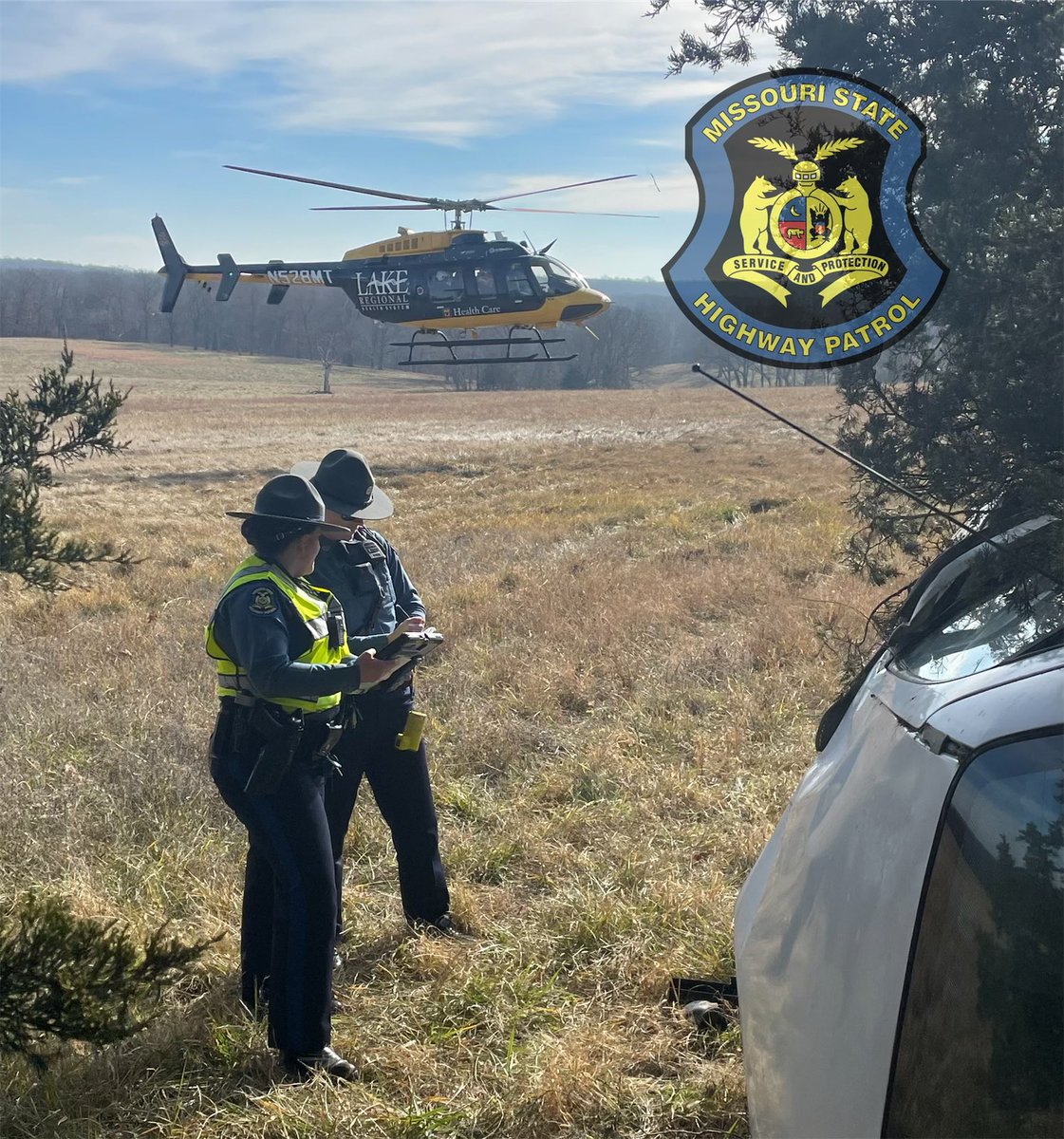 It’s a situation we hate to see and happens far too often…

Another person is being flown to a hospital after being involved in a crash while unrestrained and was ejected from the vehicle.

Please make sure EVERYONE in your vehicle is buckled up.
#BuckleUpPhoneDown