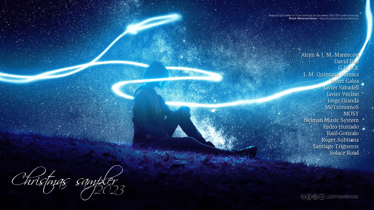 <a href="/chadlawson/">chad lawson</a> <a href="/fionajoymusic/">Fiona Joy Hawkins</a> <a href="/JillianAversa/">Jillian Aversa 🎙️🎶</a> <a href="/Solace_Road/">official_SR</a> <a href="/RogerSubirana/">Roger Subirana</a> <a href="/_RaulGonzalo/">Raul Gonzalo Prieto</a> <a href="/RoaMusicSite/">TheW</a> <a href="/jzgrok/">G.R.O.K.</a> <a href="/jorgegranda1985/">Jorge Granda</a> <a href="/MeTronomoS_/">MeTrónomoS</a> <a href="/quintanacamara/">J.M. Quintana Cámara</a> <a href="/NelmanMusic/">Nelman Music System</a> <a href="/SantyTrigueros/">Santiago Trigueros</a> @FrJVF <a href="/JavierGalea5/">Javier Galea</a> <a href="/Airynmusic/">Airyn</a> 🎁💿 Regalad música esta Navidad. Ya podéis descargar gratis nuestro Christmas sampler Vol.18 » lostfrontier.org/episodios/samp…