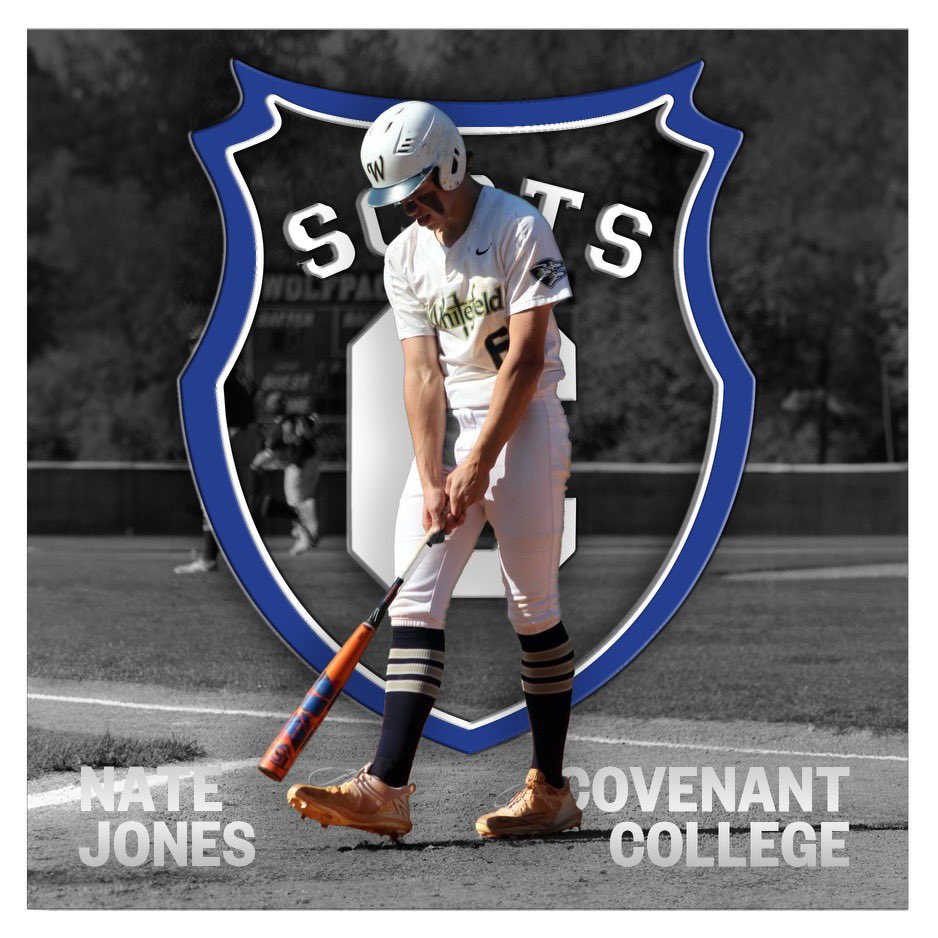 Nate Jones (@natejones178) on Twitter photo Super excited to announce my commitment to play college baseball at Covenant College. Thank you God and everyone who has helped me get to this point. Go Scots!
<a href="/RecruitThePack/">Whitefield Academy HS Recruiting Page</a> <a href="/WaBaseball2022/">Whitefield Academy Baseball</a> <a href="/scotsbaseball/">Covenant Baseball</a> <a href="/643DPAthletics/">6-4-3 DP Baseball</a> <a href="/thehoodatl/">The Hood ATL</a> Super excited to announce my commitment to play college baseball at Covenant College. Thank you God and everyone who has helped me get to this point. Go Scots!
<a href="/RecruitThePack/">Whitefield Academy HS Recruiting Page</a> <a href="/WaBaseball2022/">Whitefield Academy Baseball</a> <a href="/scotsbaseball/">Covenant Baseball</a> <a href="/643DPAthletics/">6-4-3 DP Baseball</a> <a href="/thehoodatl/">The Hood ATL</a>