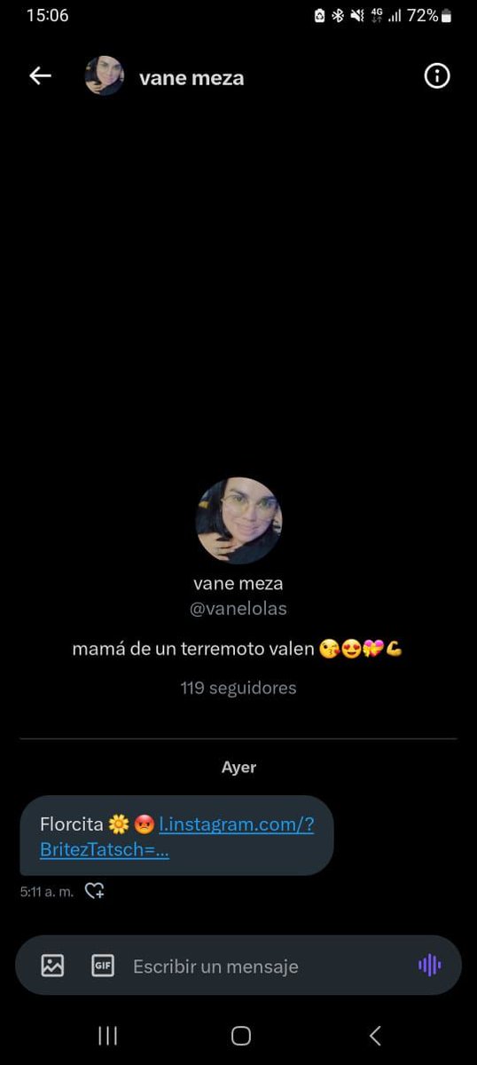 vanelolas's tweet image. Aviso yo no estoy mandando ningun enlacé. Porfis no entren, no se quien es ni como lo hacen pero yo no mando nada no me aparece a mi el enlace.