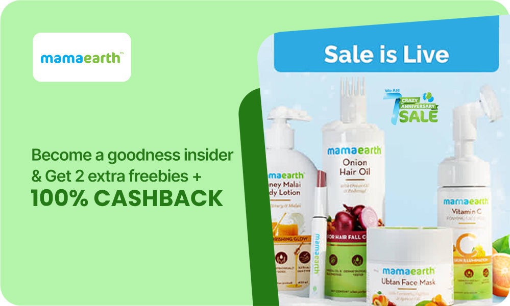 #Mamearth

#WOW #WednesdaySale | Buy For Rs.699 & Get 2 Products #Free Worth 

CODE: MEGAOFFER 
extp.in/Vsgdps