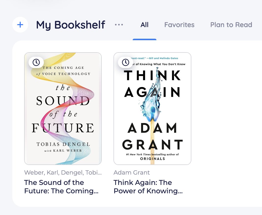 Cwayand13's tweet image. So excited to start reading these! Thankful my company allows us to add books to our virtual library and we can read for free! :) #bookfusion